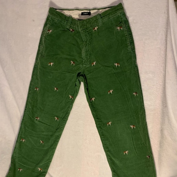 J. Crew Embroidered pants